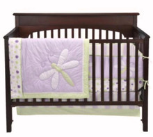 Quilt, Crib Sheet and Dust Ruffle