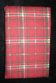 STANDARD - GT - Red, Green & White Plaid TWO FLANNEL PILLOWCASES
