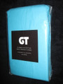 STANDARD - GT -  Turquoise TWO FLANNEL PILLOWCASES