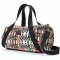 Candie's -  Kaylee - Green, Aqua, Orange, Beige, Pink, Black  & Cream Southwest Design DUFFLE BAG