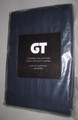 KING - GT -  Solid Navy Blue PKG OF TWO FLANNEL PILLOWCASES