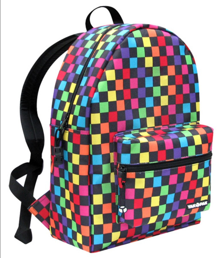 Yak Pak Checkered Backpack For Sale Off 71