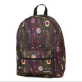 YAK PAK - Basic Multi-Color Peacock Feather Design BACKPACK