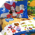 TWIN / SINGLE- Disney - Jake & the Neverland Pirates Treasure Hunt Cotton / Poly SHEET SET