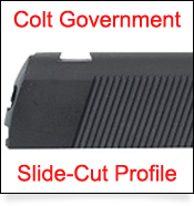 1911 Slide Cut Dovetail Profile for GI Government  Sight