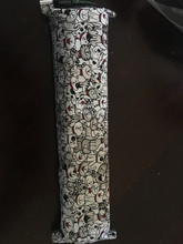 Cat PIllow - Black White red collar