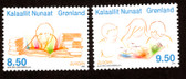 Greenland, Scott Cat. No. 563 - 564,  MNH