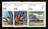 Greenland, Scott Cat. No. 482 - 484,  MNH