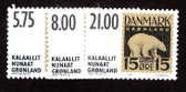 Greenland, Scott Cat. No. 387 - 389,  MNH