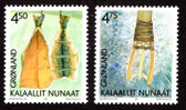 Greenland, Scott Cat. No. 384 - 385,  MNH