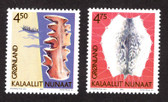 Greenland, Scott Cat. No. 376 - 377,  MNH