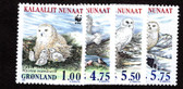 Greenland, Scott Cat. No. 344 - 347,  MNH