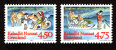 Greenland, Scott Cat. No. 327 - 328,  MNH