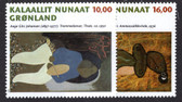 Greenland, Scott Cat. No. 325 - 326,  MNH