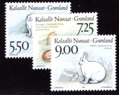 Greenland, Scott Cat. No. 270 - 272,  MNH