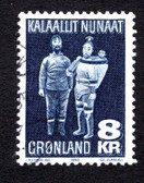 Greenland, Scott Cat. No.  104,  Used