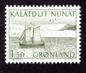 Greenland, Scott Cat. No.  84,  MNH