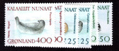 Greenland, Scott Cat. No. 233 - 238,  MNH