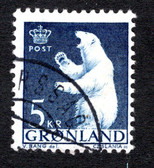Greenland, Scott Cat. No. 64,  Used