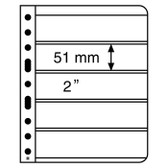 Lighthouse VARIO 5C Clear Single-sided Stock Sheets (5 per package)