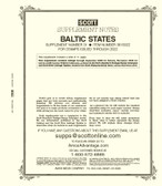 Scott Baltic States Stamp Album Supplement, 2024 No. 33