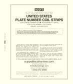 Scott U.S. Plate Number Coils - Simplified Album Supplement, No. 36 2025