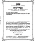 Scott Australia Album Supplement, 2024 No. 78