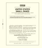 Scott US Small Panes Stamp Album Supplement, 2025 No. 31