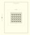 Typical Scott National Series US Small Panes Stamp Album Page