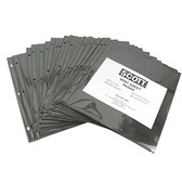 Scott Black Mint Sheet Pages, 25 per Pack 
