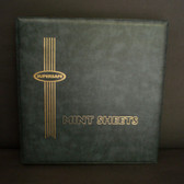 Supersafe Black Mint Sheet Binder with 50 Black Double-Sided Pages