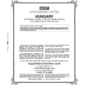 Scott Hungary Album Supplement, 2025 No. 76
