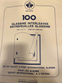 Unitrade Glassine Interleaves for Scott International Albums (2 -Post)