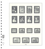 Lindner Vatican Hingeless Stamp Album Pages, Part III (1963 - 1978)