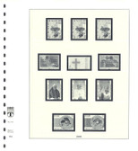 Lindner Vatican Hingeless Stamp Album Supplement, 2020
