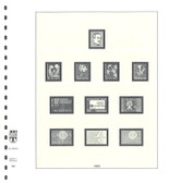 Lindner Switzerland Hingeless Stamp Album Pages, Part III (1960 - 1967)