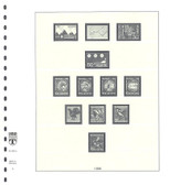 Lindner Switzerland Hingeless Stamp Album Pages, Part IV (1968 - 1975)