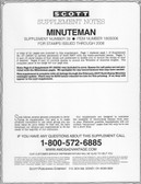 Scott Minuteman Album Supplement, 2006 No. 38