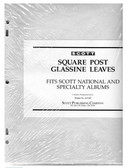 Glassine Interleaves for Scott National & Specialty Albums (3 -Ring & 2-Post Binders)