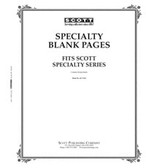 Scott Specialty Blank Album Pages
