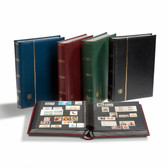 Lighthouse Stockbook and Slipcase (Black), 32 Pages
