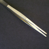 NOLA Professional 4-3/4 inch Flat Pointed Tip Nickel Tongs