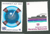 United Nations - Offices in Vienna, Scott Cat. No. 31 - 32, MNH