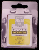 25 x 40 mm Scott Pre-Cut Mounts  (Scott 902 B/C)