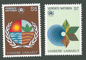 United Nations - Offices in Vienna, Scott Cat. No. 25 - 26
