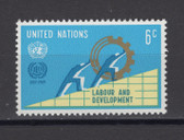 United Nations -  Offices in New York, Scott Cat. No. 199, MNH