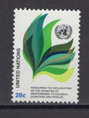 United Nations -  Offices in New York, Scott Cat. No. 369, MNH