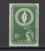 United Nations - Offices in New York, Scott Cat. No. 40, MNH