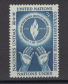 United Nations - Offices in New York, Scott Cat. No. 21, MNH