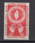 United Nations - Offices in New York, Scott Cat. No. 22, MNH